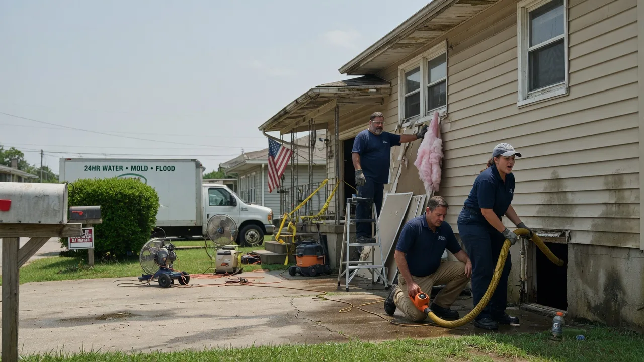 Water Damage Repair in Princeton, LA near me